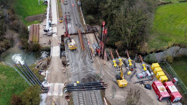 Beekomleiding project Prine am Chiemsee Duitsland door Buitenkamp Pompenverhuur